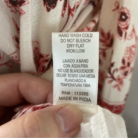 Altar’d State Floral Smocked Maxi Bell Sleeves Dress - Picture 9 of 16